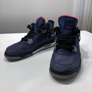 Nike Air Jordan 4 Men’s Retro Winterized Loyal Blue Sneakers‎ Size 14 CQ9597-401